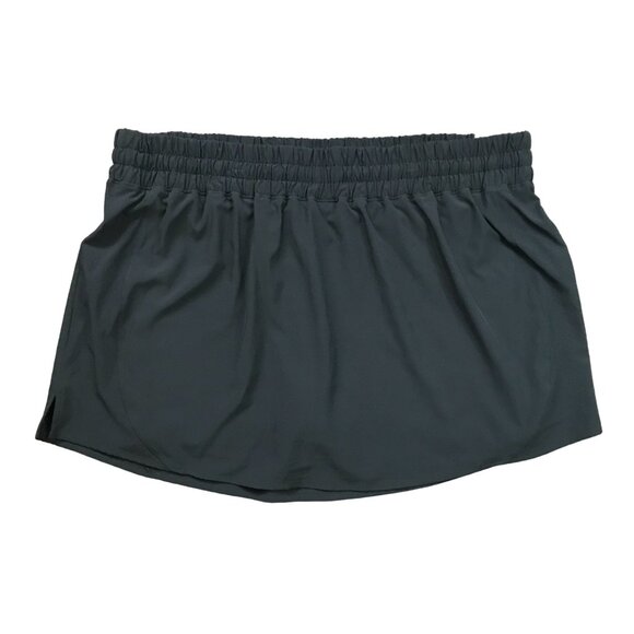 CALIA Mid Rise Infinity Run Skort Women's Plus Size 1X Run Collection Black NEW‎ - Picture 1 of 16